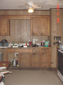 Kitchen before 