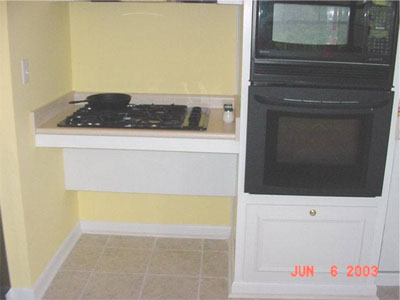 Kitchen after